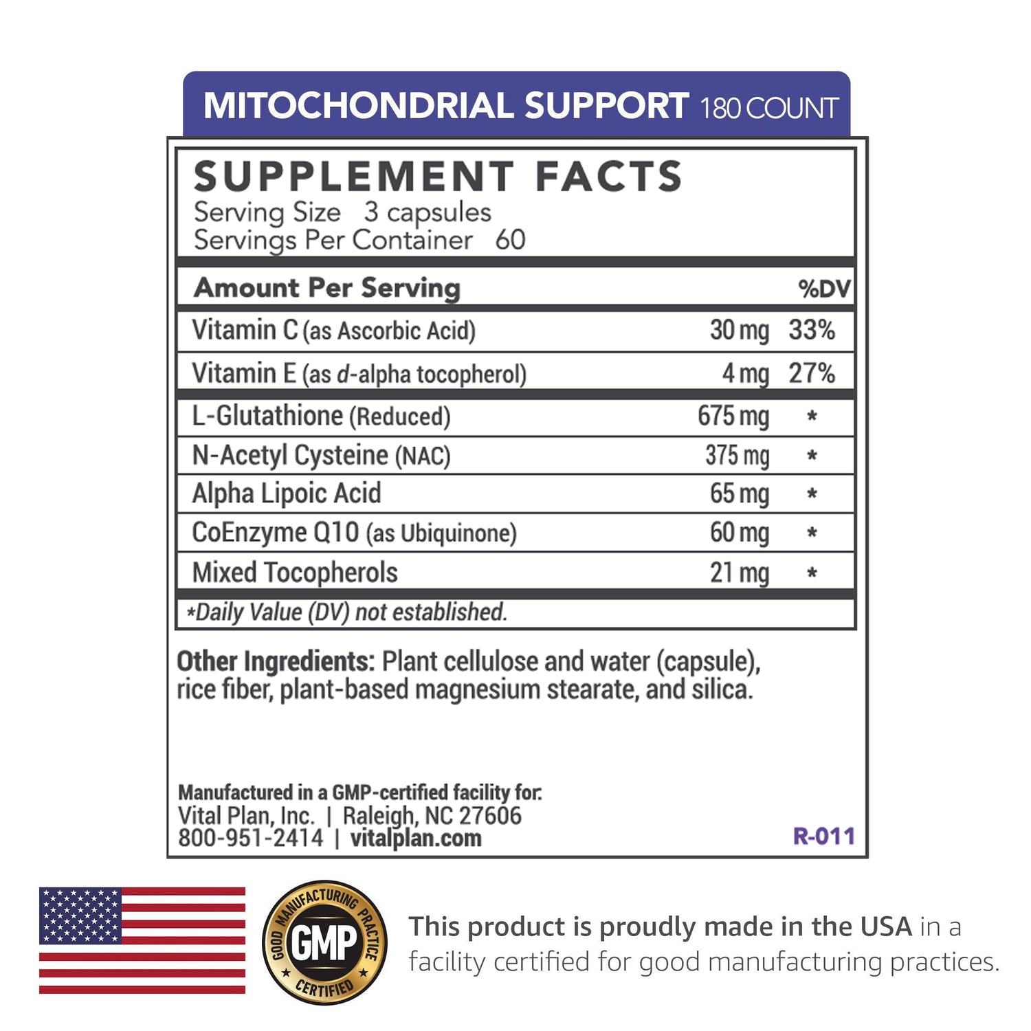 180ct_Mitochondrial_Support_Supplement_Facts_Panel - Vital Plan