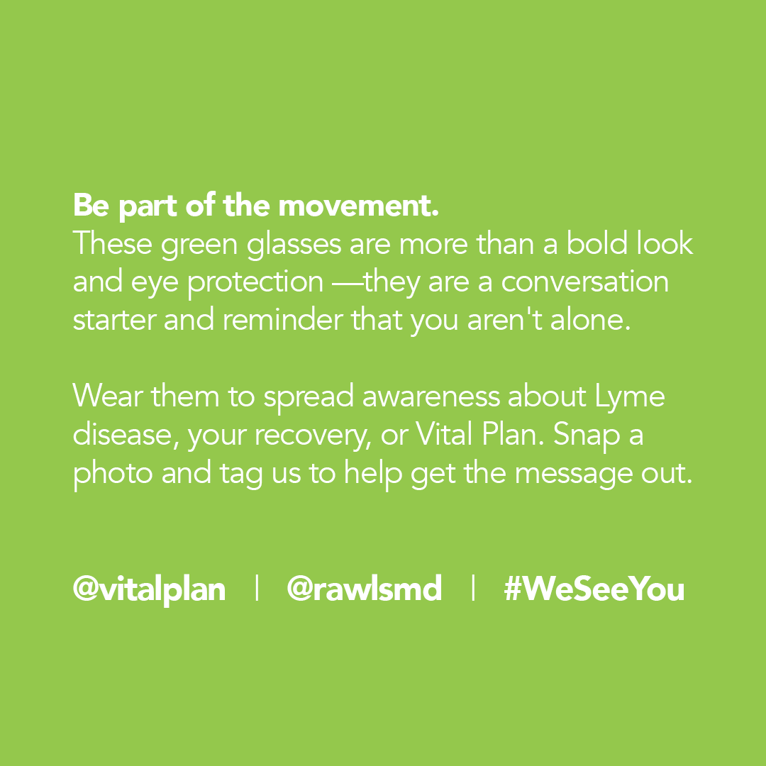 Lyme Awareness Month Sunglasses