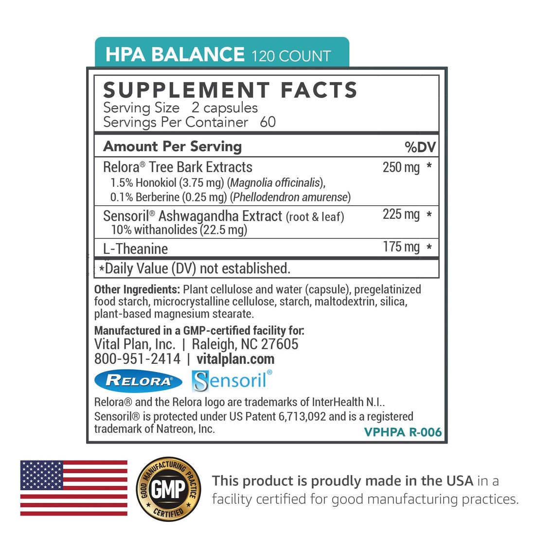 HPA Balance - Vital Plan