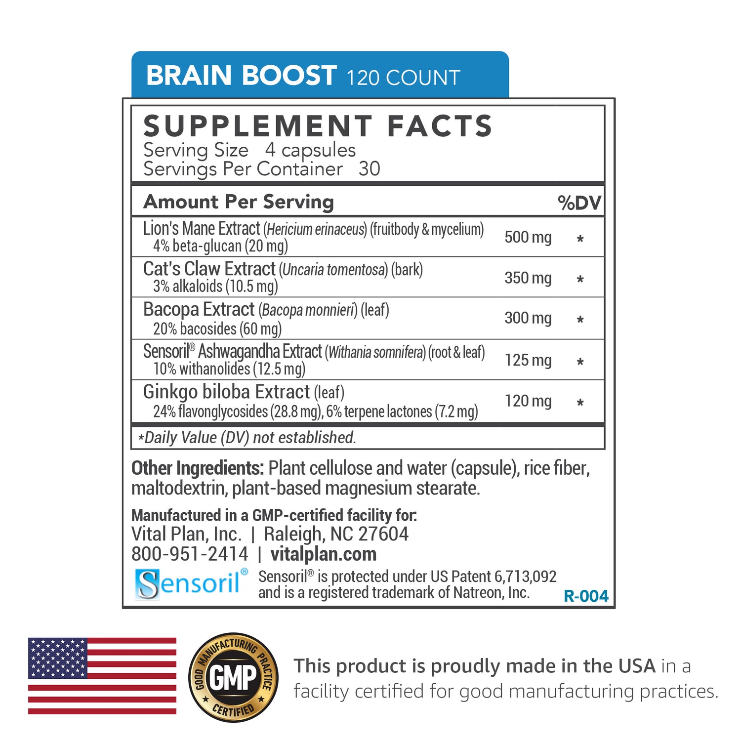 120ct_Brain_Boost_Supplement_Facts_Panel - Vital Plan