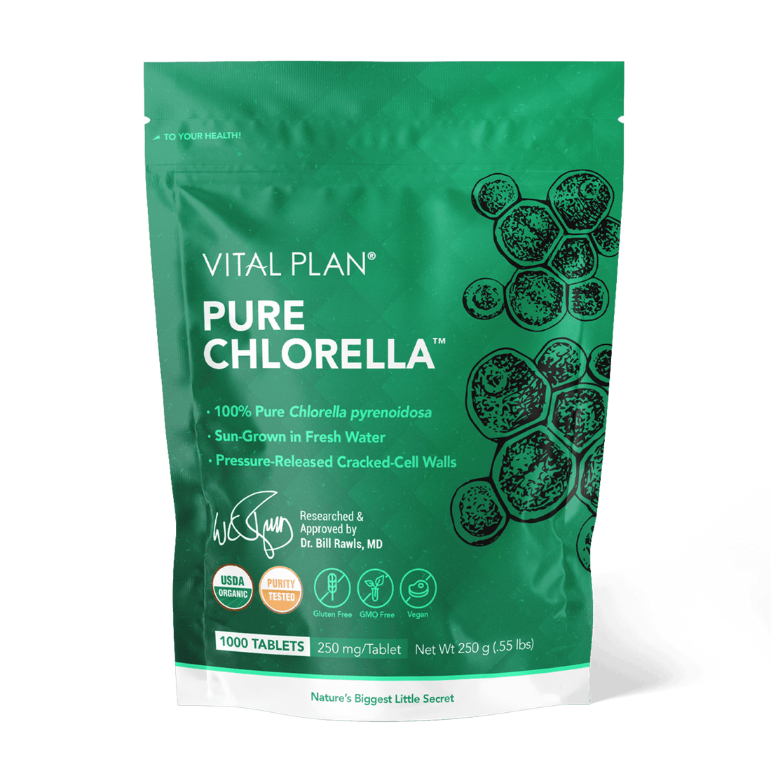 Pure Chlorella - Vital Plan