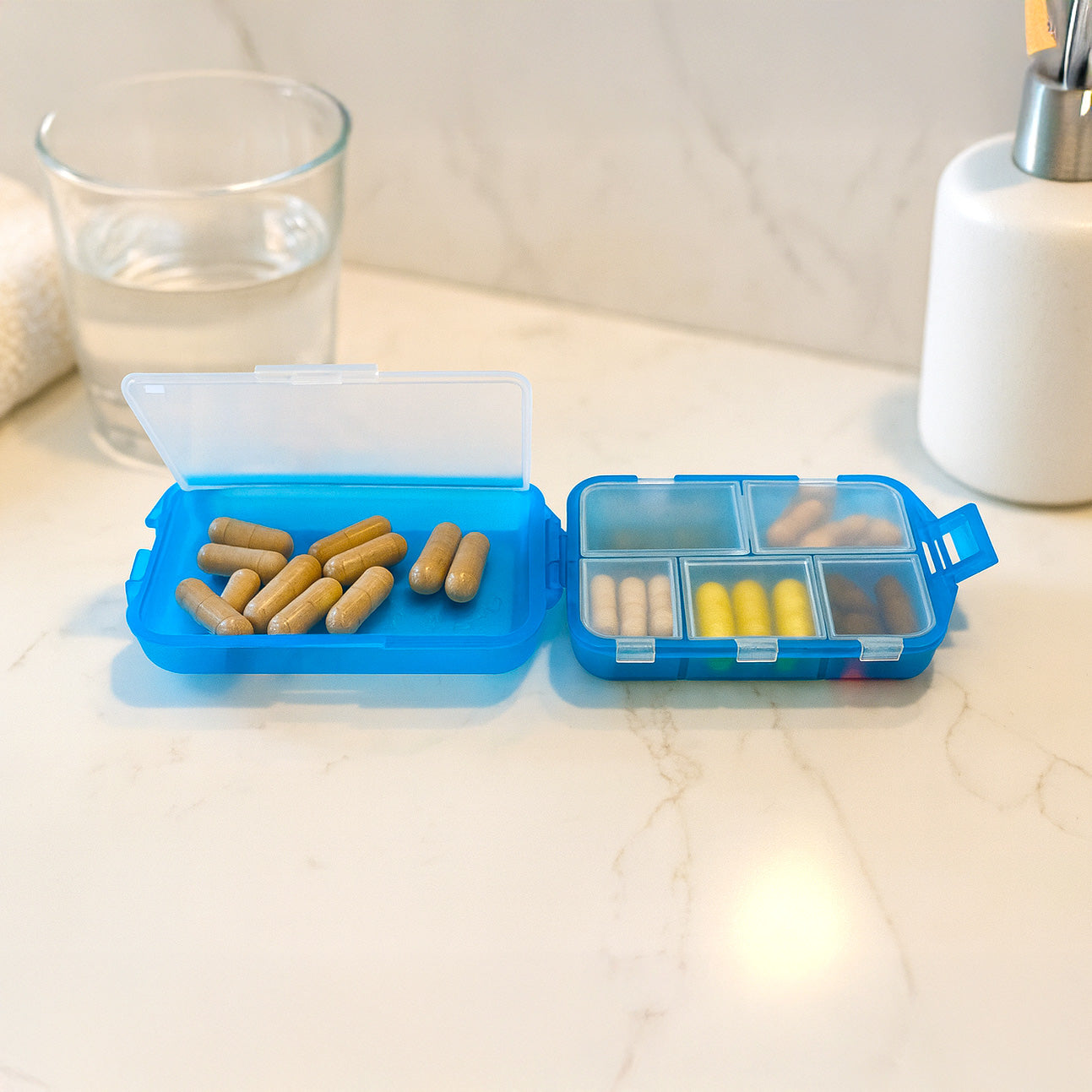 Travel Supplement Organizer